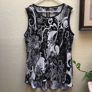 Sleeveless top sz. 1X